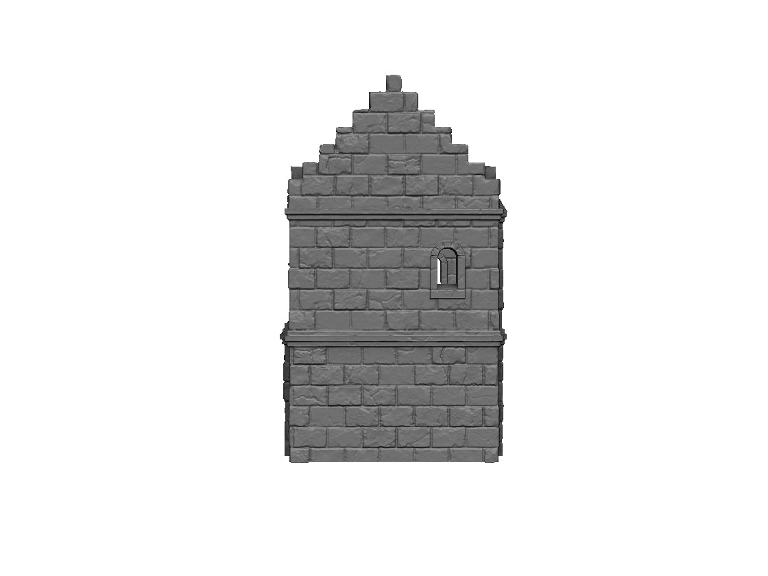 Casa 1 de Arkenfel – Escenografía estilo Gondor para Wargames (28–32 mm)
