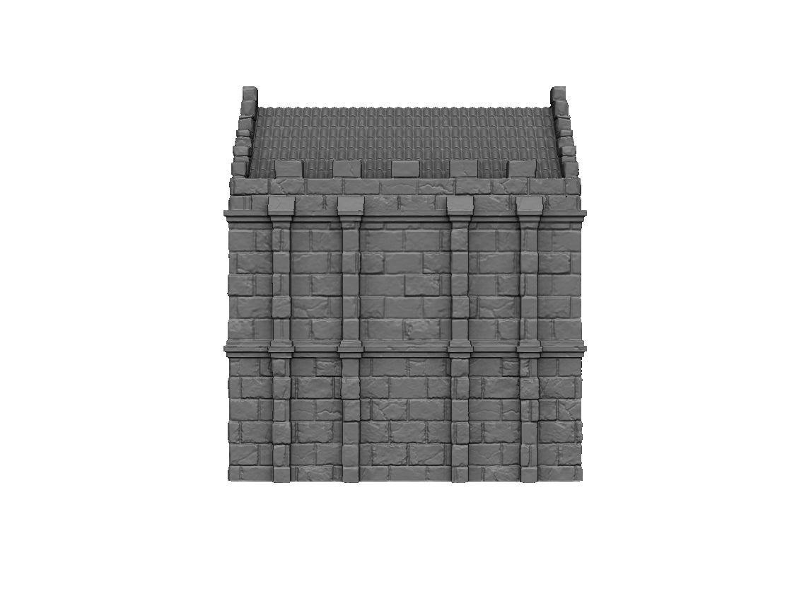 Casa 1 de Arkenfel – Escenografía estilo Gondor para Wargames (28–32 mm)