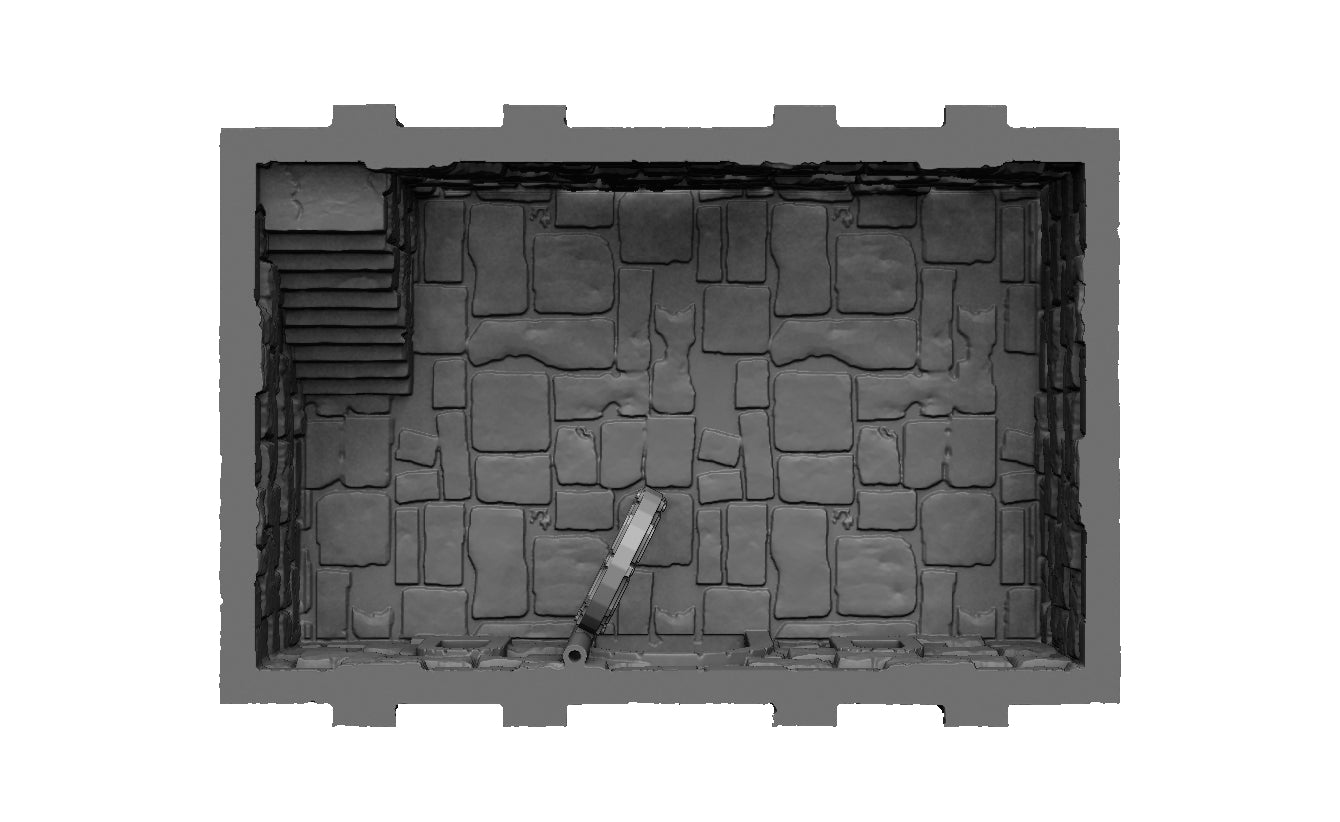 Casa 1 de Arkenfel – Escenografía estilo Gondor para Wargames (28–32 mm)