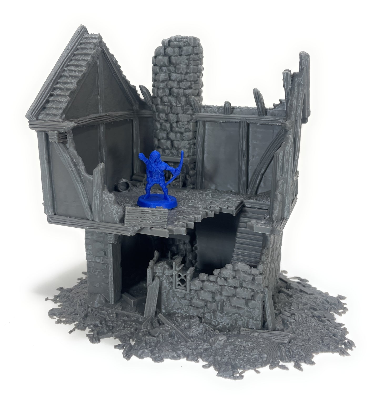 Casa 3 de BriarWood en ruinas
