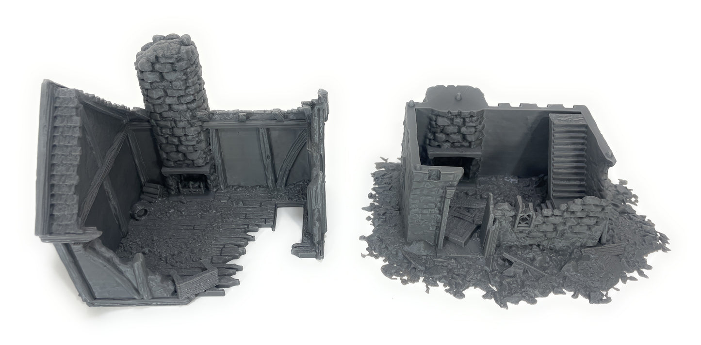 Casa 3 de BriarWood en ruinas