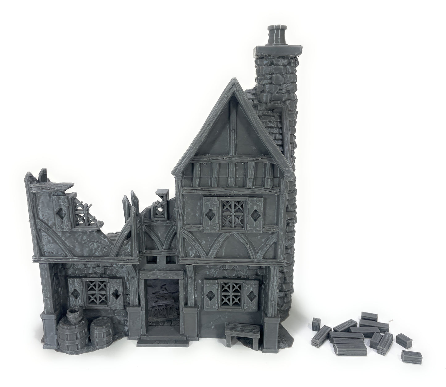 Casa 6 de BriarWood en ruinas