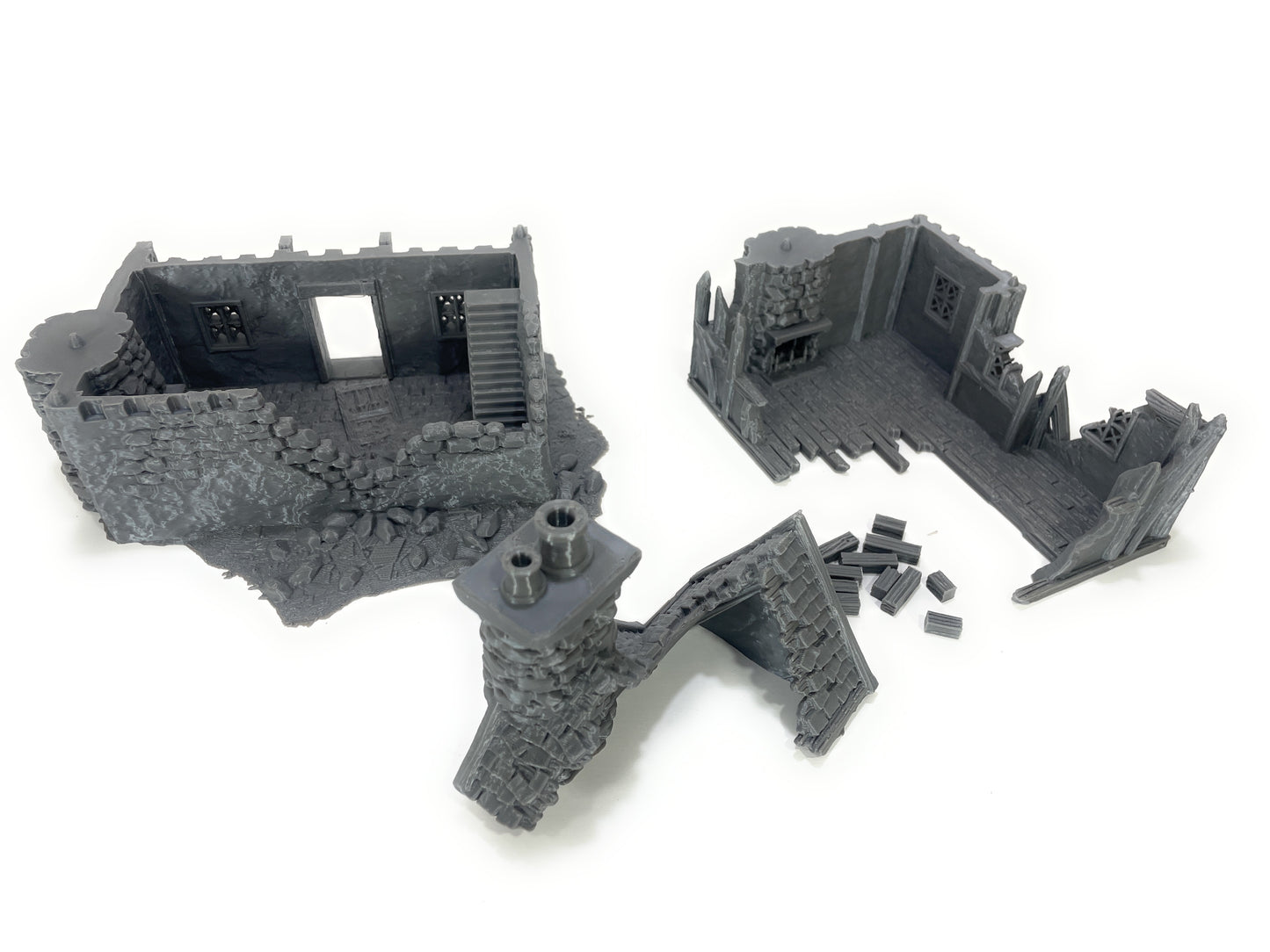Casa 6 de BriarWood en ruinas