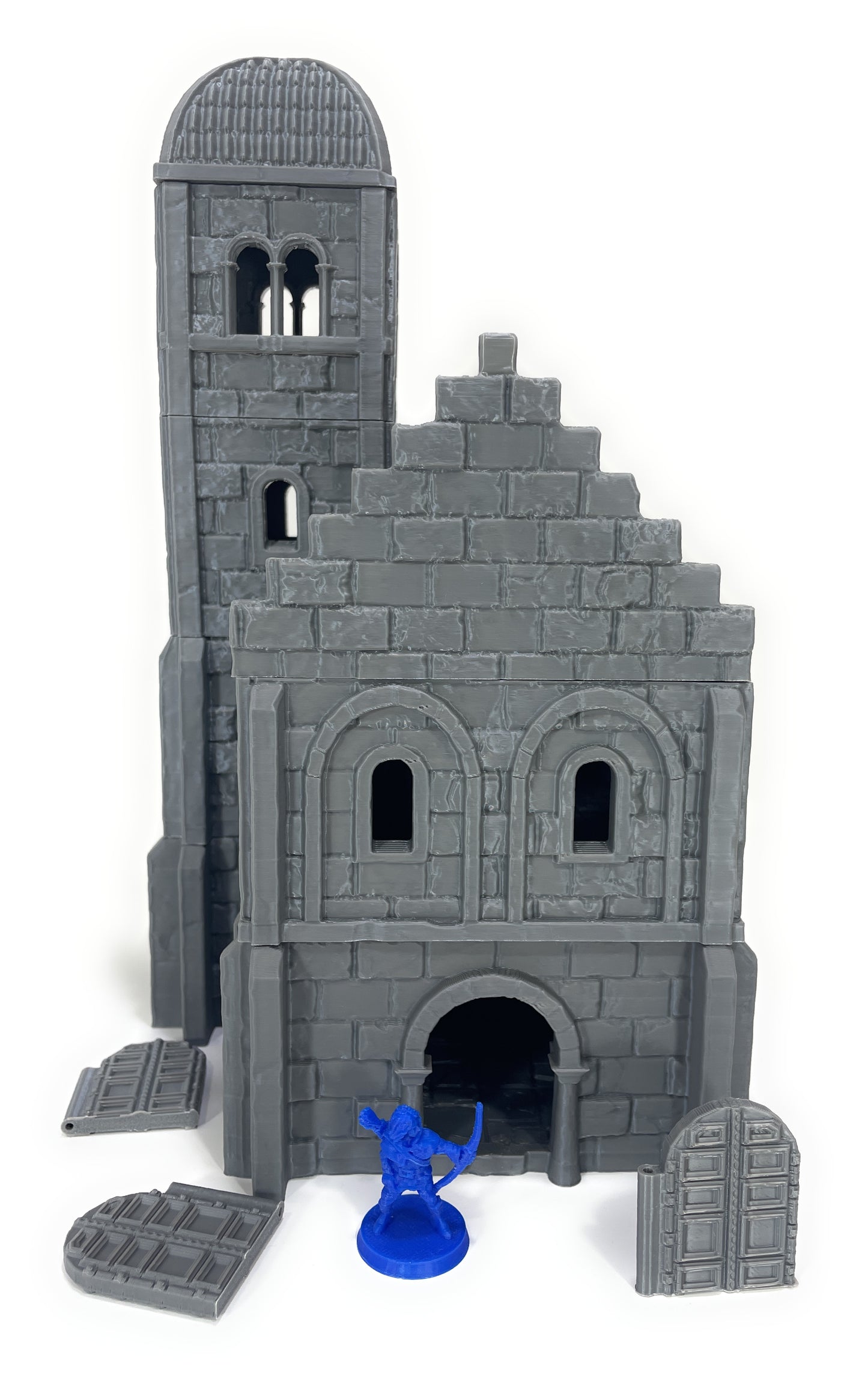 Casa 3 de Arkenfel – Torre-Casa estilo Gondor para Wargames (28–32 mm)