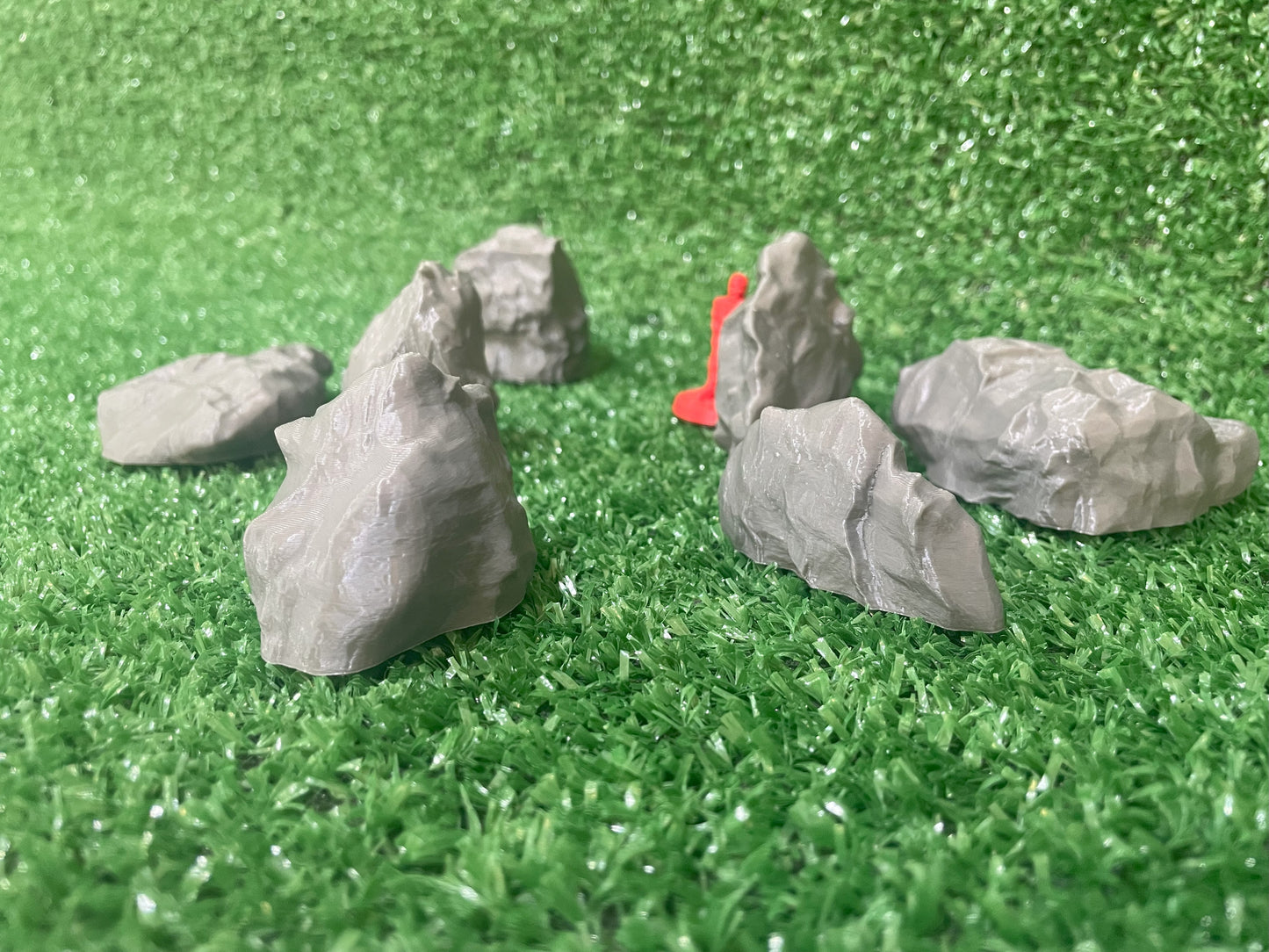 7 Rocas grandes - Escenografía 28mm