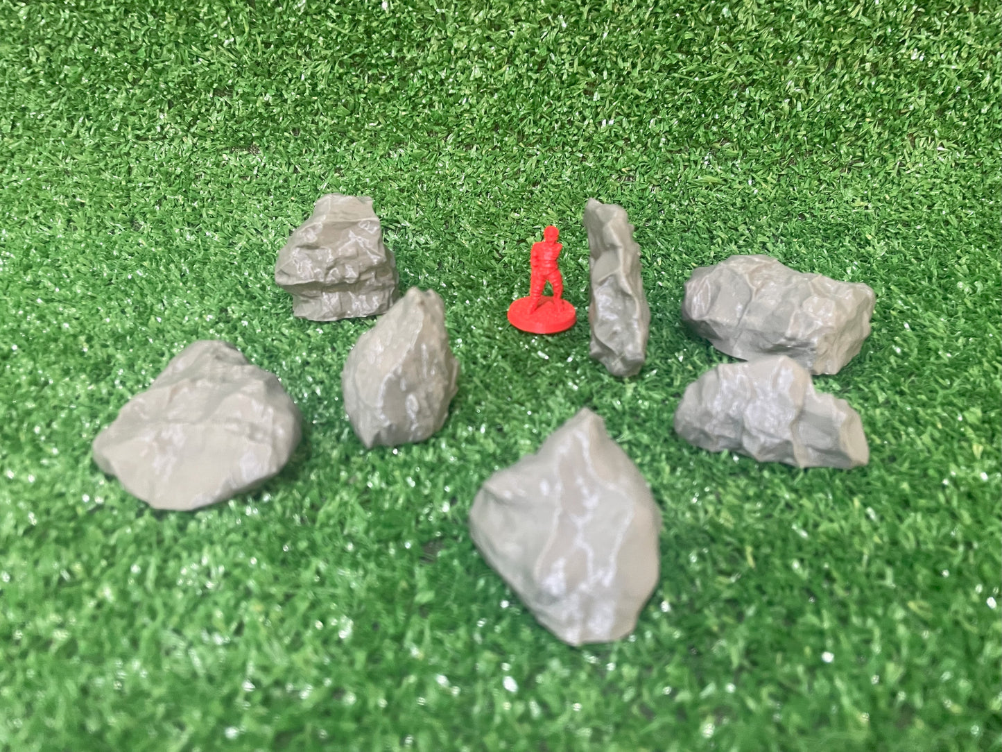 7 Rocas grandes - Escenografía 28mm