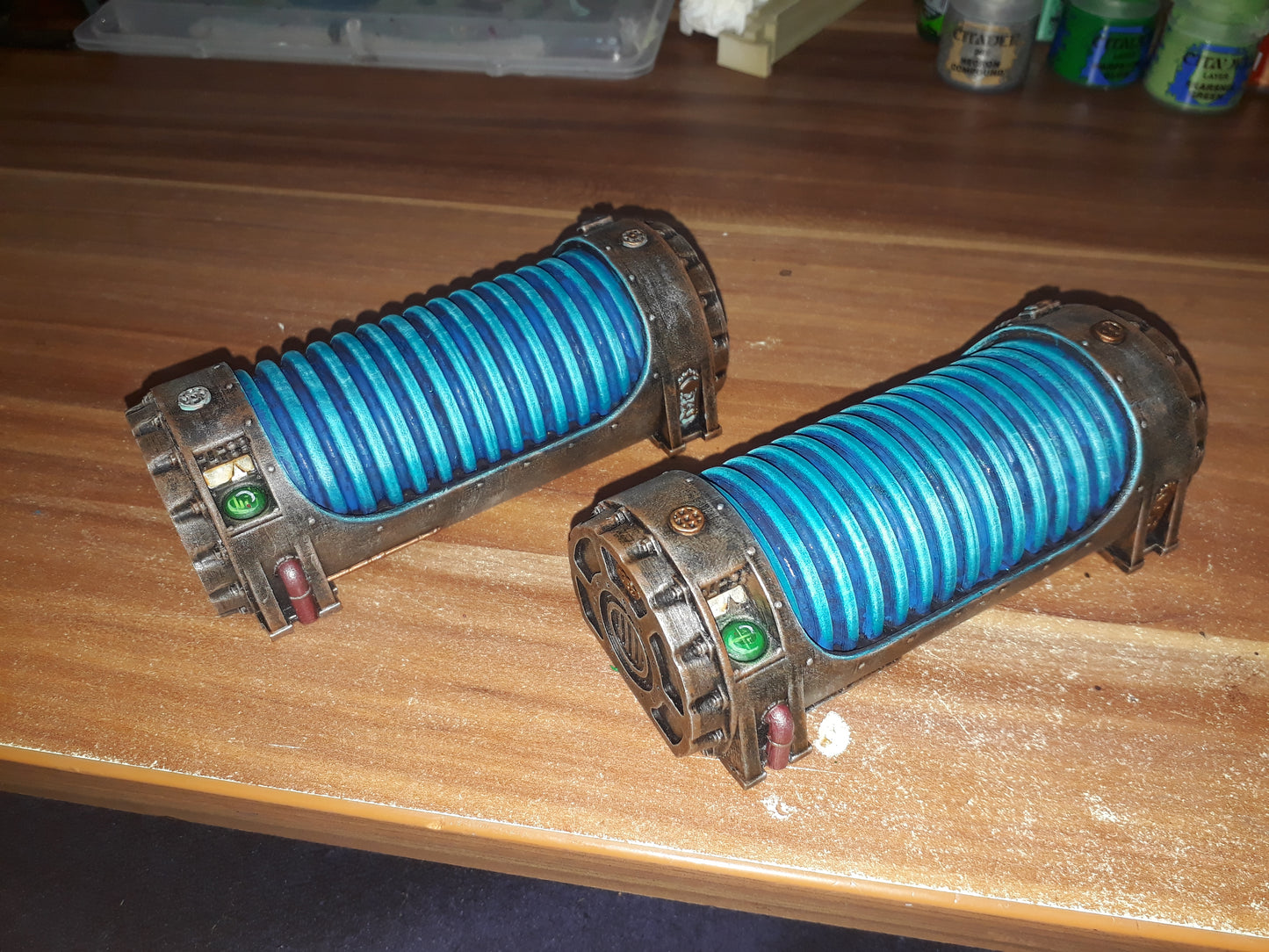 Bobinas de plasma - Escenografía Sci-Fi Futurista 28mm 32mm