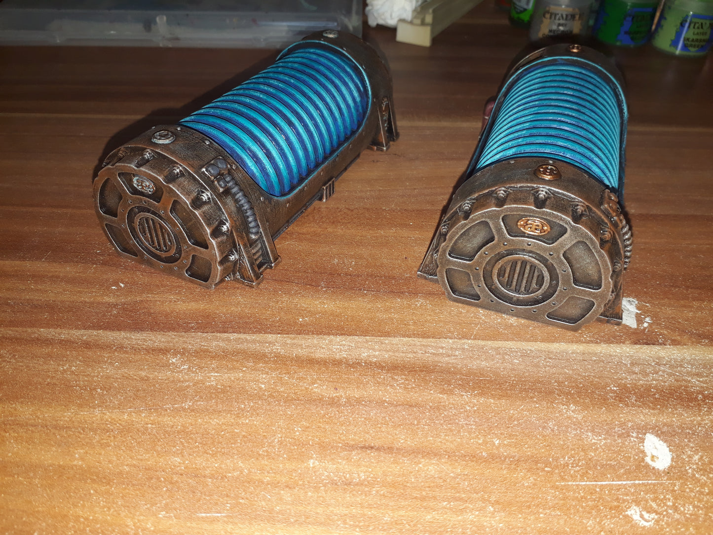 Bobinas de plasma - Escenografía Sci-Fi Futurista 28mm 32mm