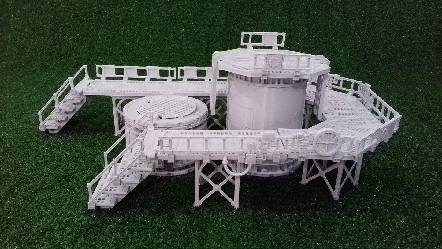 Horno ferratónico avanzado - Escenografía industrial 28mm