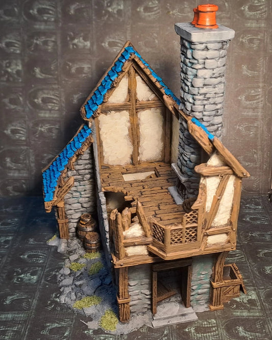 Casa 5 de BriarWood en ruinas