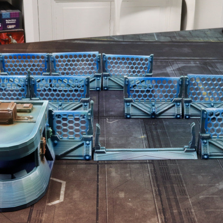 Neocity - Escenografía Cyberpunk - Futurista 28mm 32mm