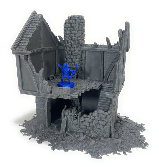 Casa 3 de BriarWood en ruinas