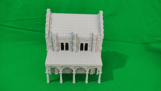 Casa 2 de Arkenfel – Escenografía estilo Gondor para Wargames (28–32 mm)