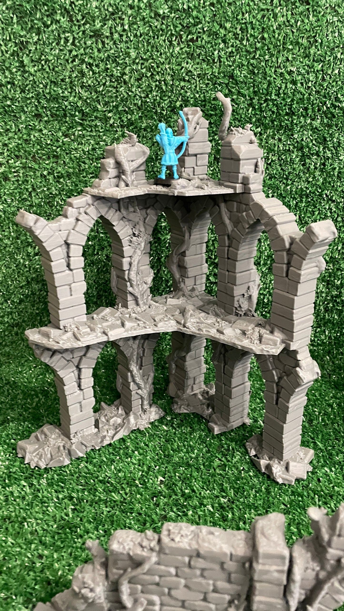 Old City Ruins - 8 estructuras - 11 Piezas - Ruinas medievales 28mm