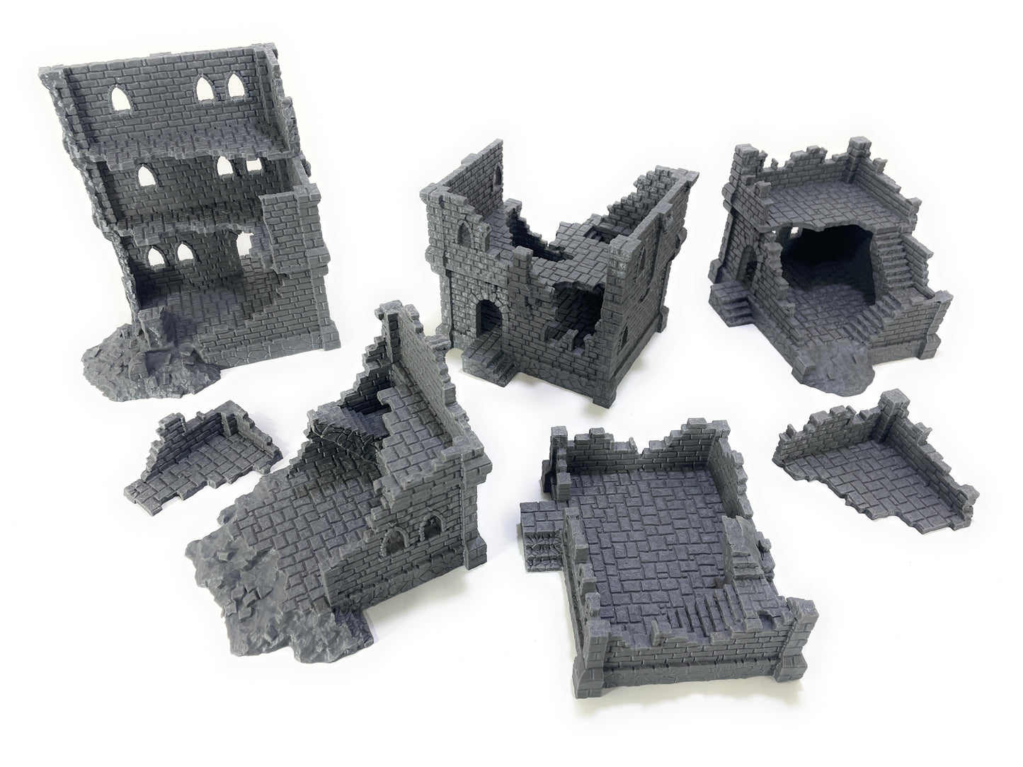 Set 12 piezas Ulvheim en Ruinas - Escenografía fantasía