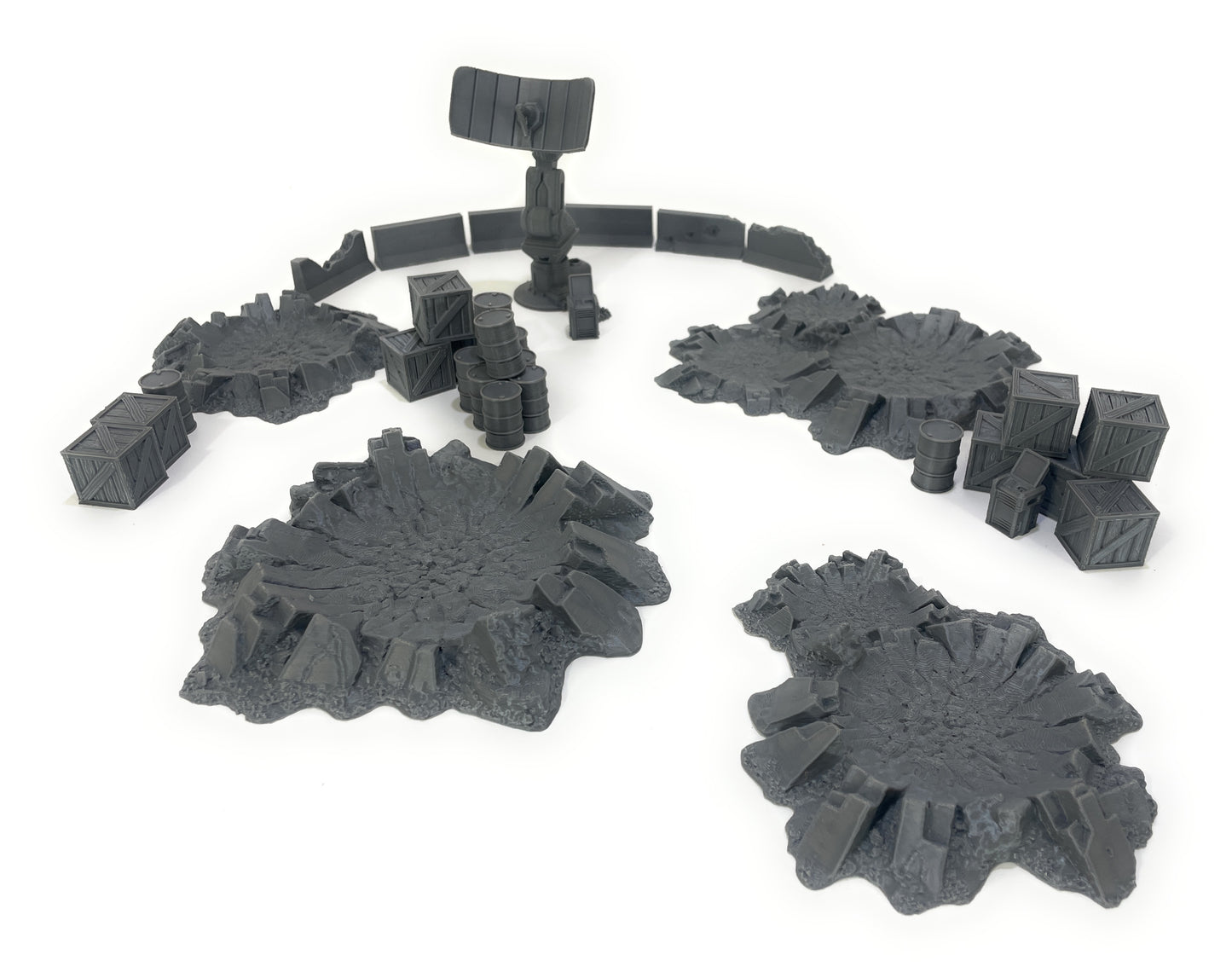 Escenografía - Puesto de Avanzada en Craters Sci-Fi 28mm 32mm