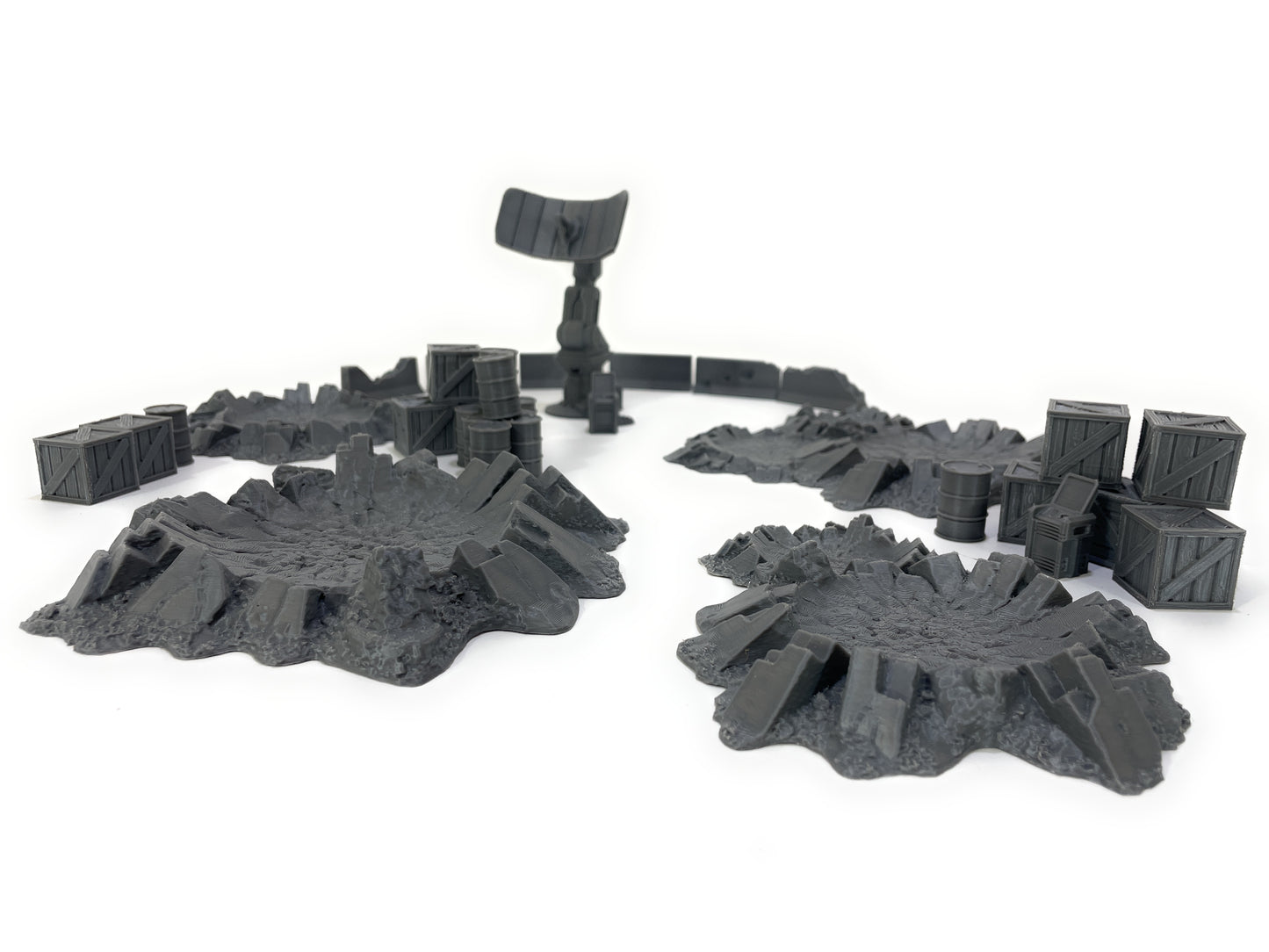 Escenografía - Puesto de Avanzada en Craters Sci-Fi 28mm 32mm