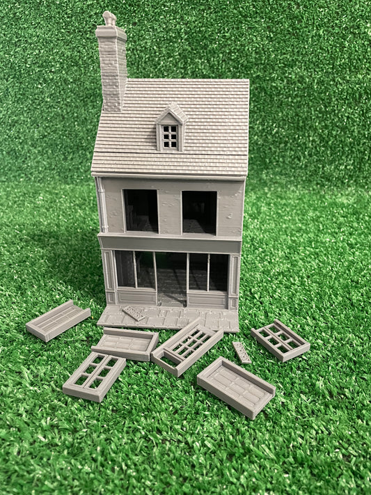 Edificio 1 - 1944 Escenografía Normandía - Segunda Guerra Mundial 28mm