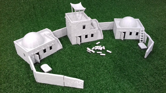 Poblado Árabe – Escenografía del Desierto para Wargames (28–32 mm)