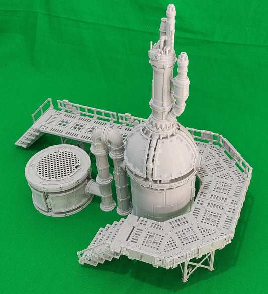 Sector Furnace - Escenografía industrial 28mm