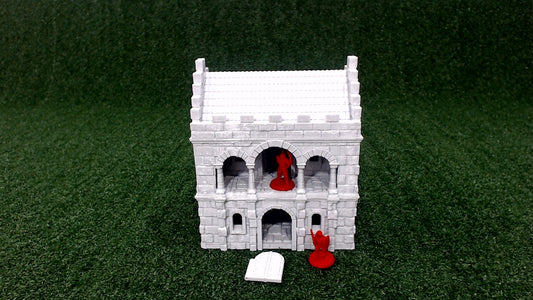 Casa 1 de Arkenfel – Escenografía estilo Gondor para Wargames (28–32 mm)