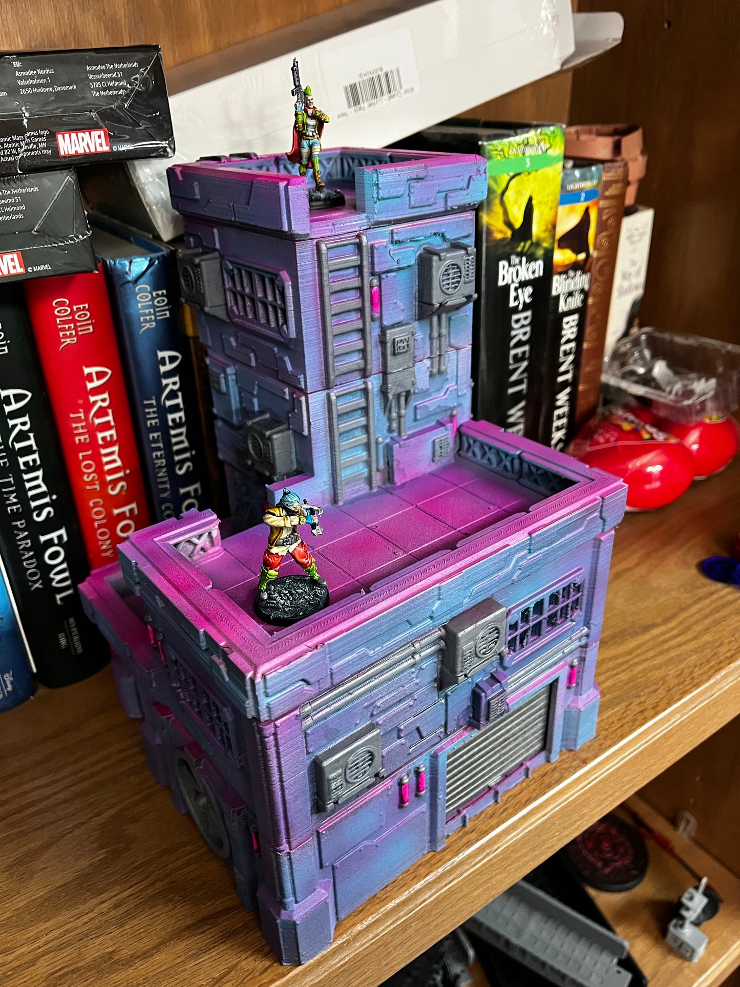 Neocity - Escenografía Cyberpunk - Futurista 28mm 32mm