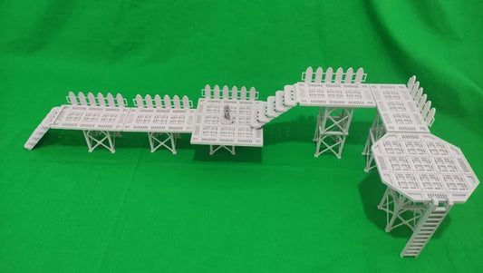 Lote 23 piezas Sector Mechanicus - Escenografía industrial