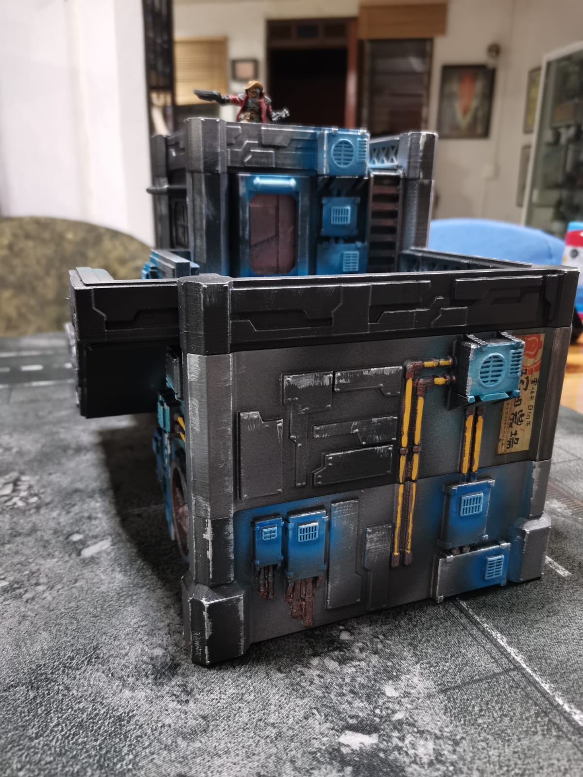 Neocity - Escenografía Cyberpunk - Futurista 28mm 32mm