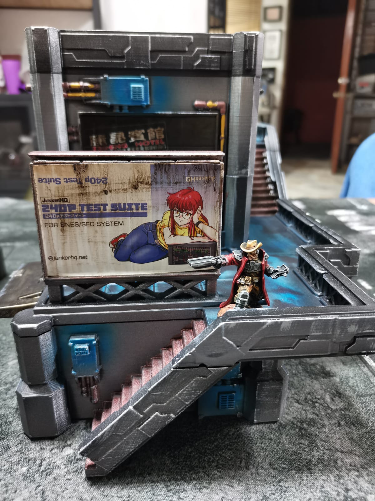 Neocity - Escenografía Cyberpunk - Futurista 28mm 32mm